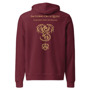 Alternative view of Unisex hoodie